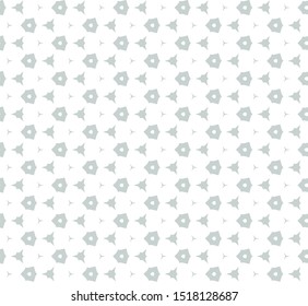 Seamless vector pattern in geometric ornamental style