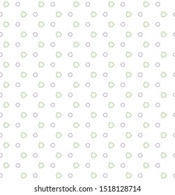 Seamless vector pattern in geometric ornamental style