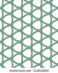 Seamless vector pattern in geometric ornamental style