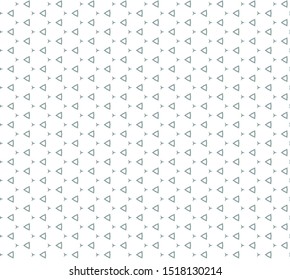 Seamless vector pattern in geometric ornamental style