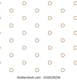 Seamless vector pattern in geometric ornamental style