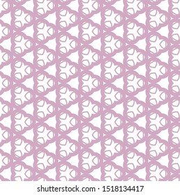 Seamless vector pattern in geometric ornamental style