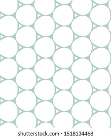 Seamless vector pattern in geometric ornamental style
