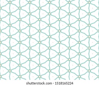 Seamless vector pattern in geometric ornamental style