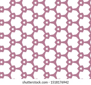 Seamless vector pattern in geometric ornamental style