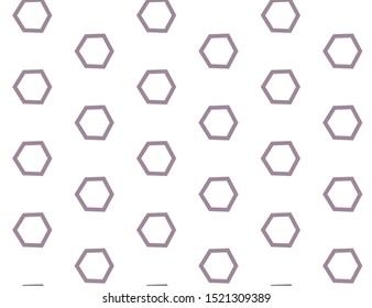 Seamless vector pattern in geometric ornamental style