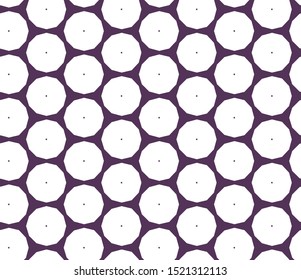 Seamless vector pattern in geometric ornamental style