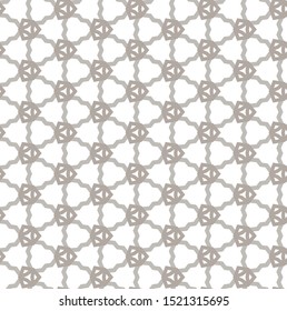 Seamless vector pattern in geometric ornamental style