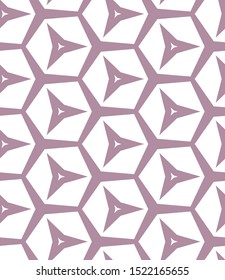 Seamless vector pattern in geometric ornamental style