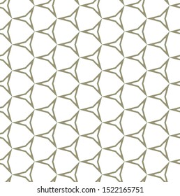 Seamless vector pattern in geometric ornamental style