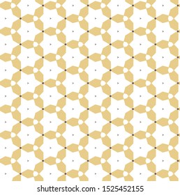 Seamless vector pattern in geometric ornamental style