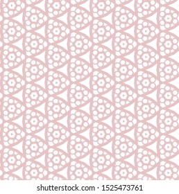 Seamless vector pattern in geometric ornamental style