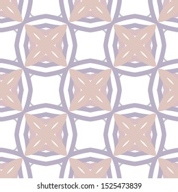 Seamless vector pattern in geometric ornamental style