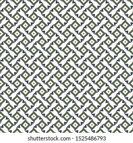 Seamless vector pattern in geometric ornamental style