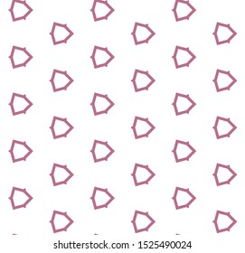 Seamless vector pattern in geometric ornamental style
