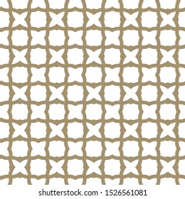 Seamless vector pattern in geometric ornamental style