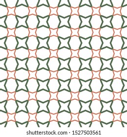 Seamless vector pattern in geometric ornamental style