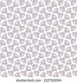 Seamless vector pattern in geometric ornamental style