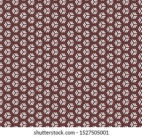 Seamless vector pattern in geometric ornamental style