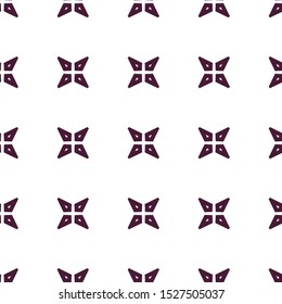 Seamless vector pattern in geometric ornamental style