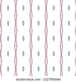 Seamless vector pattern in geometric ornamental style