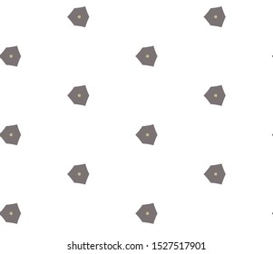 Seamless vector pattern in geometric ornamental style