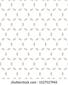 Seamless vector pattern in geometric ornamental style