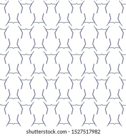 Seamless vector pattern in geometric ornamental style