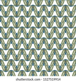 Seamless vector pattern in geometric ornamental style