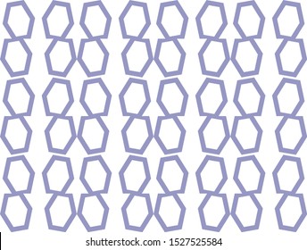 Seamless vector pattern in geometric ornamental style
