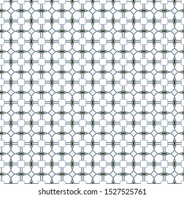 Seamless vector pattern in geometric ornamental style