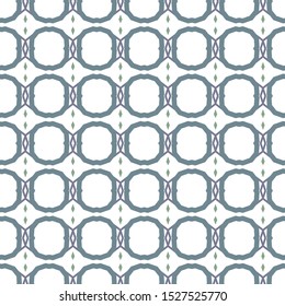 Seamless vector pattern in geometric ornamental style