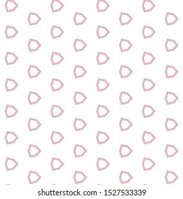 Seamless vector pattern in geometric ornamental style