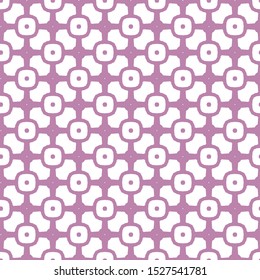 Seamless vector pattern in geometric ornamental style
