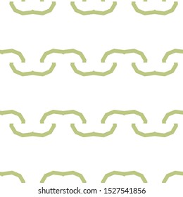 Seamless vector pattern in geometric ornamental style