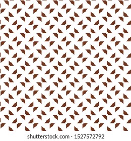 Seamless vector pattern in geometric ornamental style