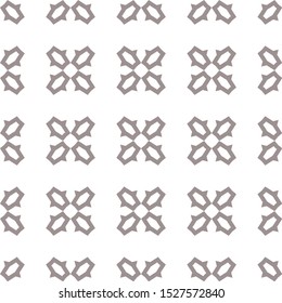 Seamless vector pattern in geometric ornamental style