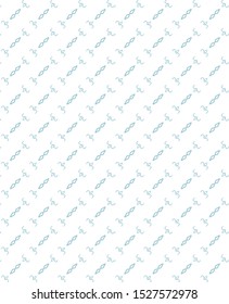 Seamless vector pattern in geometric ornamental style