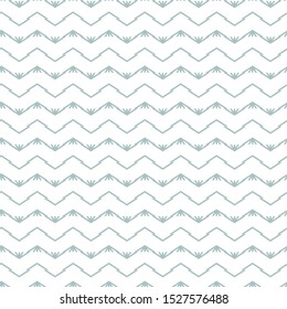 Seamless vector pattern in geometric ornamental style