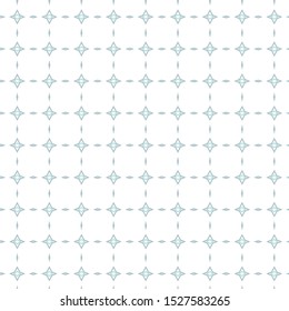 Seamless vector pattern in geometric ornamental style