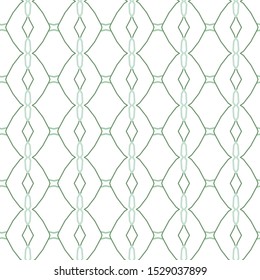 Seamless vector pattern in geometric ornamental style