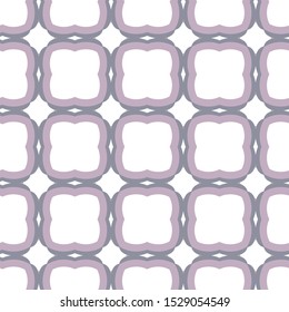 Seamless vector pattern in geometric ornamental style