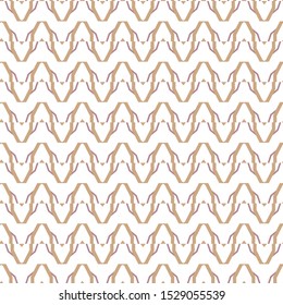 Seamless vector pattern in geometric ornamental style