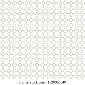 Seamless vector pattern in geometric ornamental style