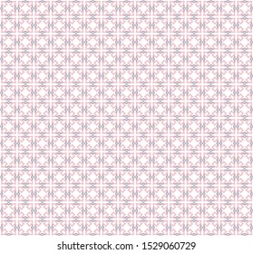 Seamless vector pattern in geometric ornamental style