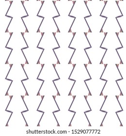 Seamless vector pattern in geometric ornamental style