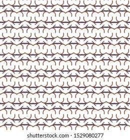 Seamless vector pattern in geometric ornamental style