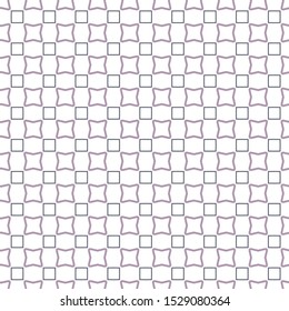 Seamless vector pattern in geometric ornamental style