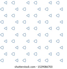 Seamless vector pattern in geometric ornamental style