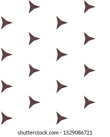 Seamless vector pattern in geometric ornamental style